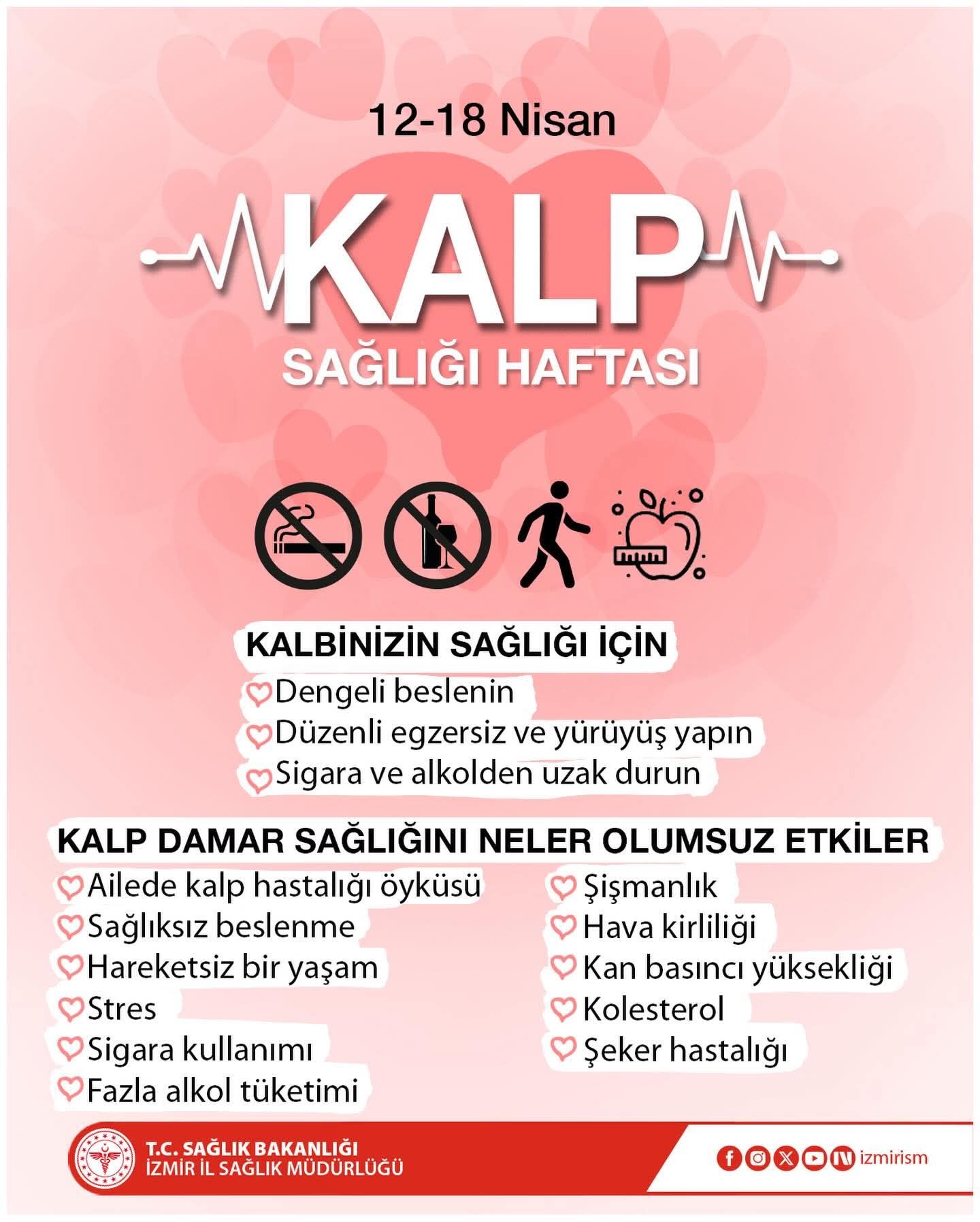 kalbinizi-koruyun Ödemiş İlçe Sağlık Müdürlüğü'nden Kalp Sağlığı Haftasında Farkındalık Etkinliği
