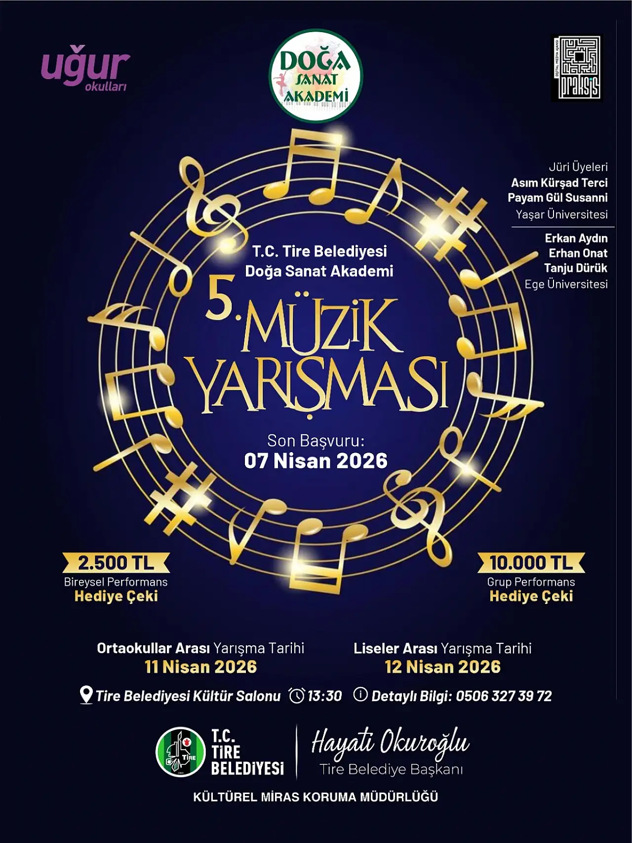 tire-de-muzik-yarismasi Tire’de Müzik Yarışması İçin Geri Sayım Başladı