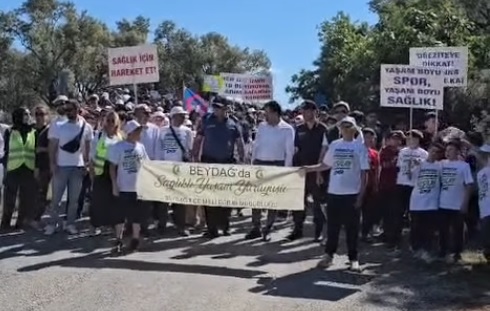 beydag-da-saglikli-yasam-yuruyusu-duzenlendi-2 Beydağ’da Yeşilay Sağlıklı Yaşam Ligi Kapsamında Doğa Yürüyüşü Düzenlendi