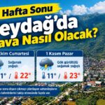 Bu Hafta Sonu Beydağ’da Hava Nasıl Olacak?