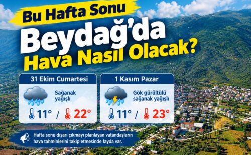 Bu Hafta Sonu Beydağ’da Hava Nasıl Olacak?
