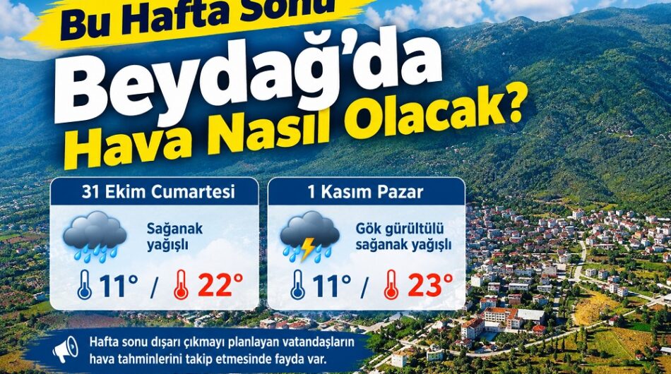 Bu Hafta Sonu Beydağ’da Hava Nasıl Olacak?