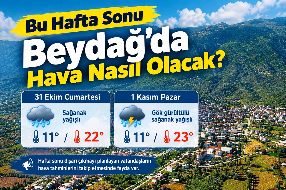 Bu Hafta Sonu Beydağ’da Hava Nasıl Olacak?