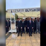 Beydağ'da 29 Ekim Cumhuriyet Bayramı Çelenk Sunma Töreni Gerçekleştirildi