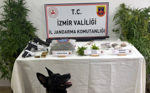 İzmir İl Emniyet Müdürlüğünden Yasakli Madde Operasyonu