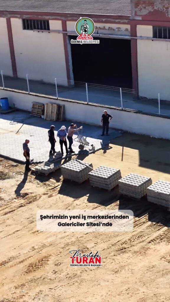 Ödemiş Belediyesi Sahada: Yol Çalışmaları Sürüyor