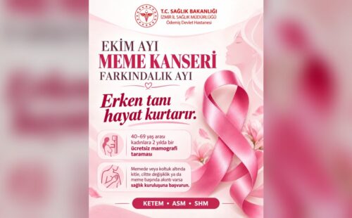 Ödemiş Devlet Hastanesi'nden Erken Teşhis ve Meme Kanseri Uyarısı