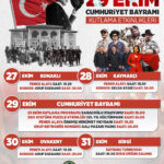 Ödemiş'te 103. Yıl Coşkusu Konserler ve Fener Alayıyla Kutlanacak