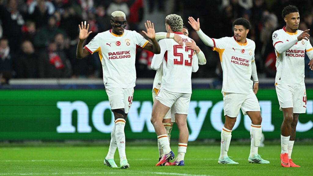 Galatasaray'ın Lille deplasmanındaki 4-2'lik galibiyeti
