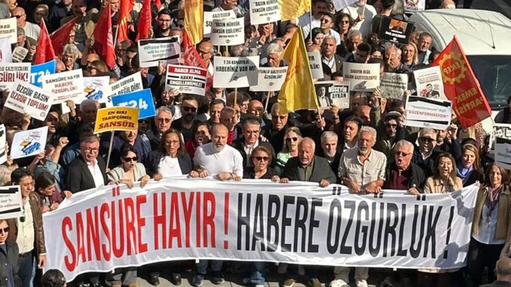 Türkiye Genelinde Basın Özgürlüğü Eylemleri Düzenlendi
