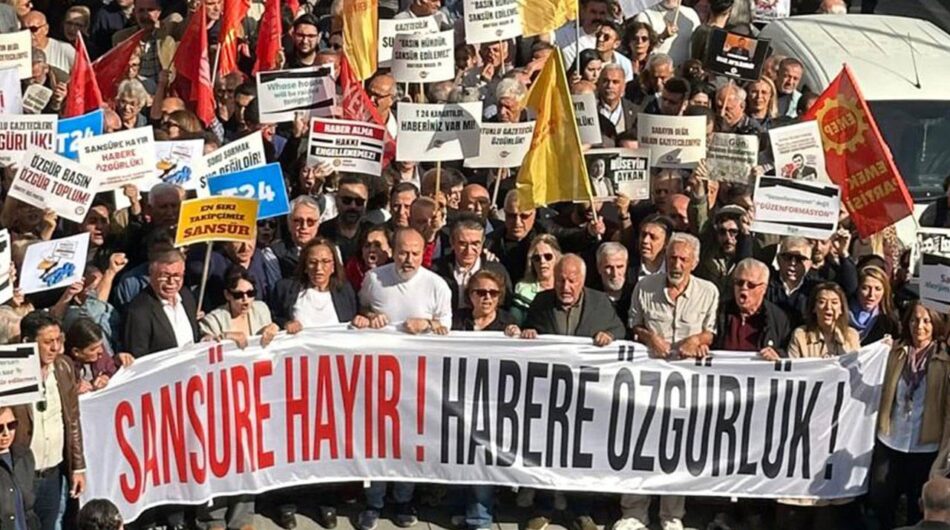 Türkiye Genelinde Basın Özgürlüğü Eylemleri Düzenlendi